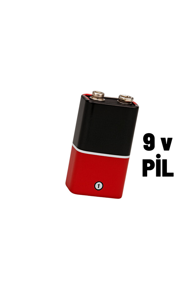 9 V PİL * (1 adet) *