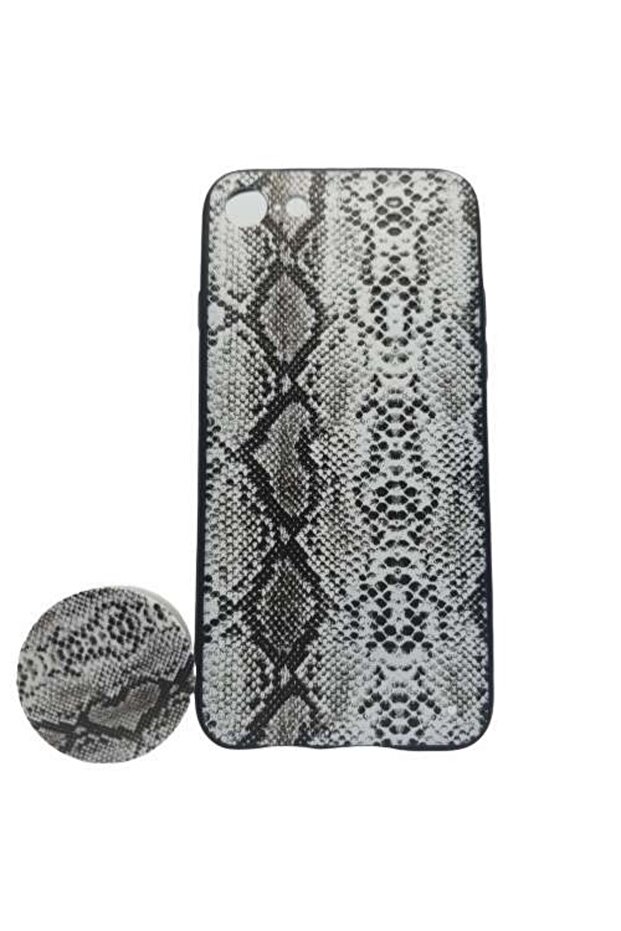 Apple iPhone XR case Multicolor Snake model + Popsocket included - 2