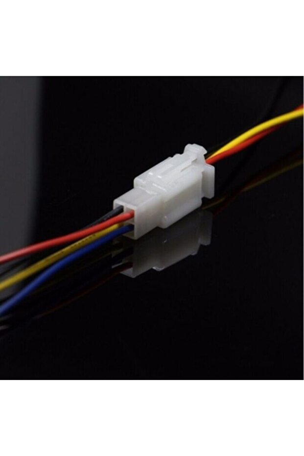 Cablu conector auto cu 6 fire, 25 cm, multicolor - 2