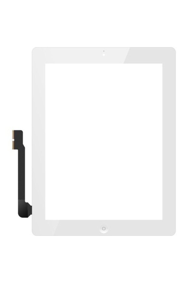 Touchscreen iPad 4 (2012) / 3 (2012), White - 1
