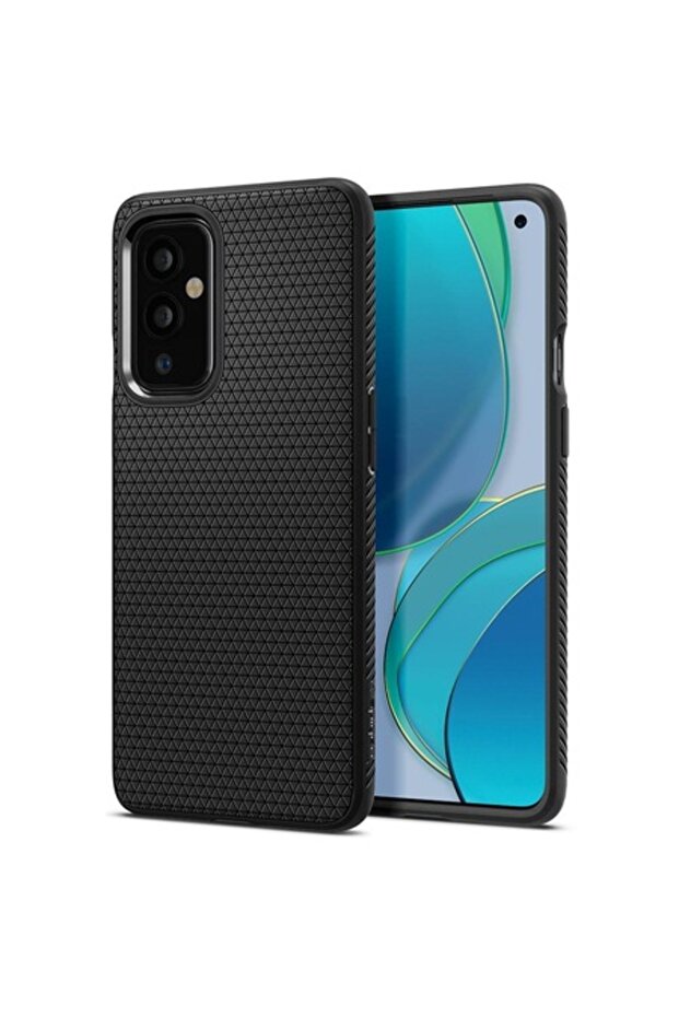 Case for OnePlus 9 Liquid Air Matte Black - 1
