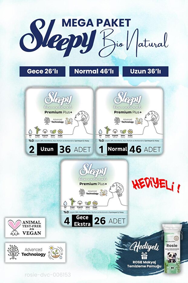 Bio Natural Mega Packages Family and Rosie Cotton