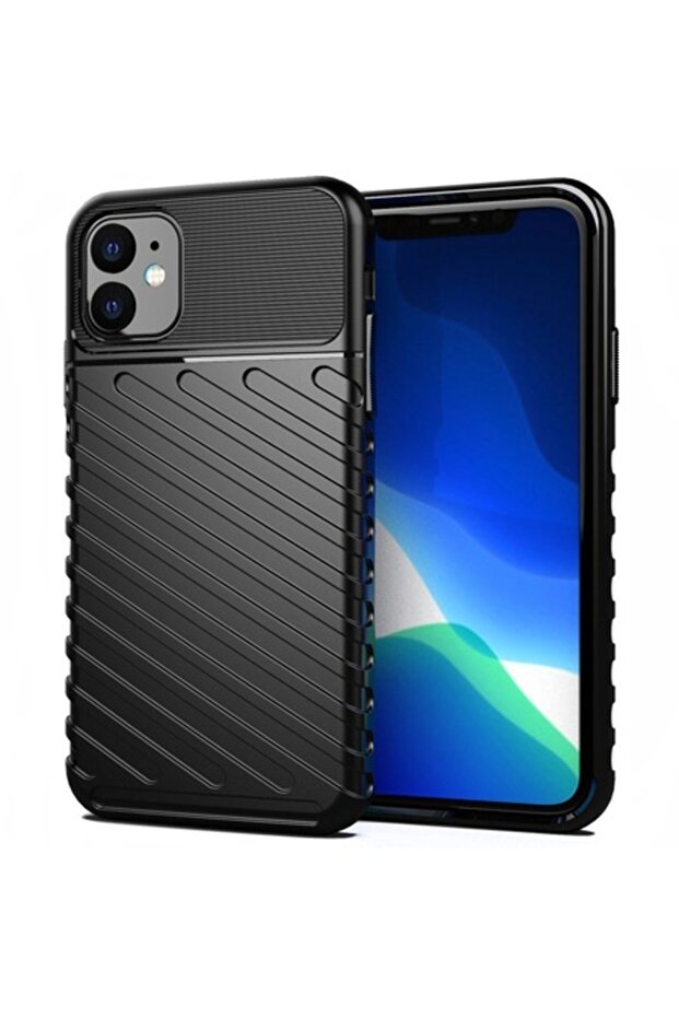 Case for Apple iPhone 11, Forcell, Thunder, Black - 1