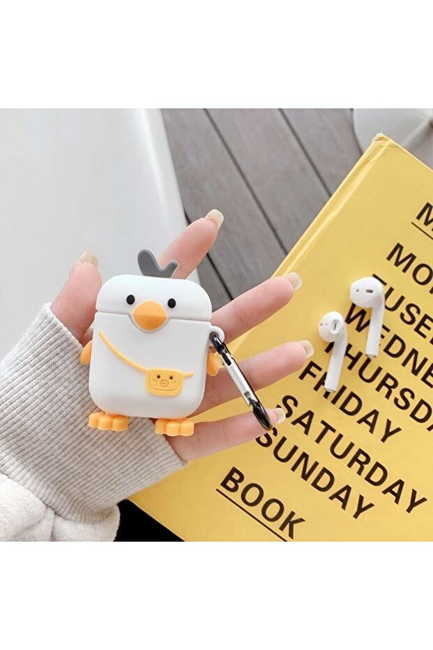 AirPods Case with Duck Attachment Ring - 3