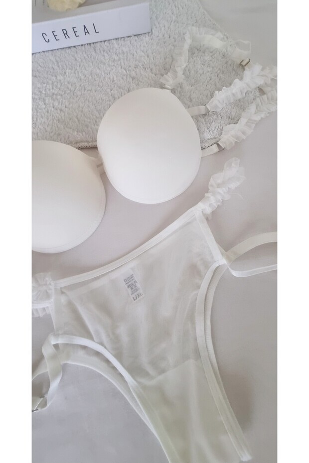 Frilly Bra Set - 2