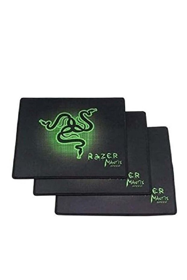 3PCS Razer Mantis Large Professional Mouse Pad Snake Design - Multi Color - 1