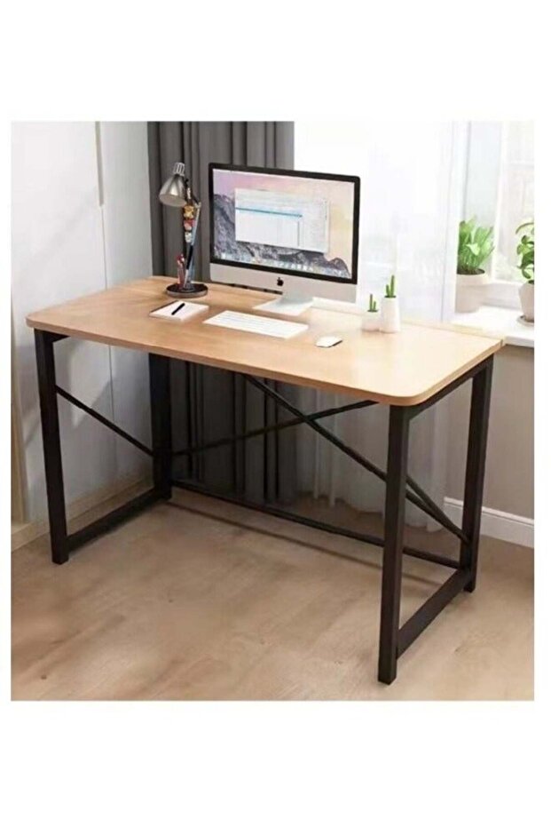 Simple design computer desk multi-purpose computer table and comfortable study desk 120x60x73 cm - 1