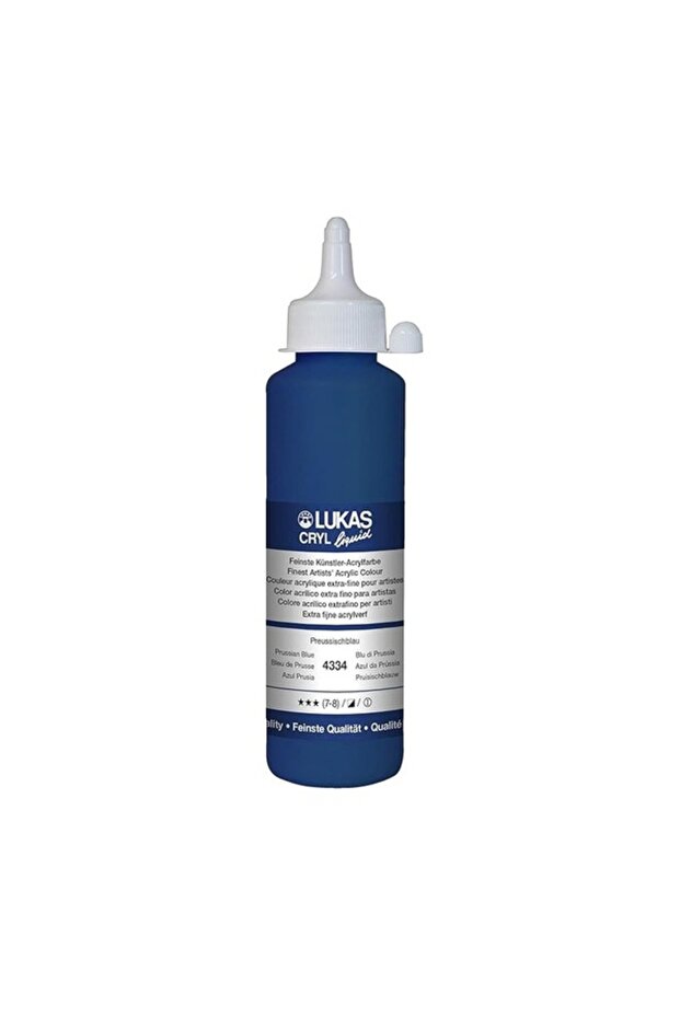 CRYL LIQUID 250ML PRUSSIAN BLUE