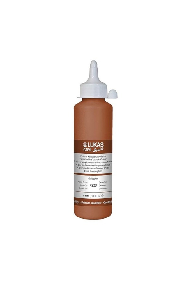 CRYL LIQUID 250ML GOLD OCHRE