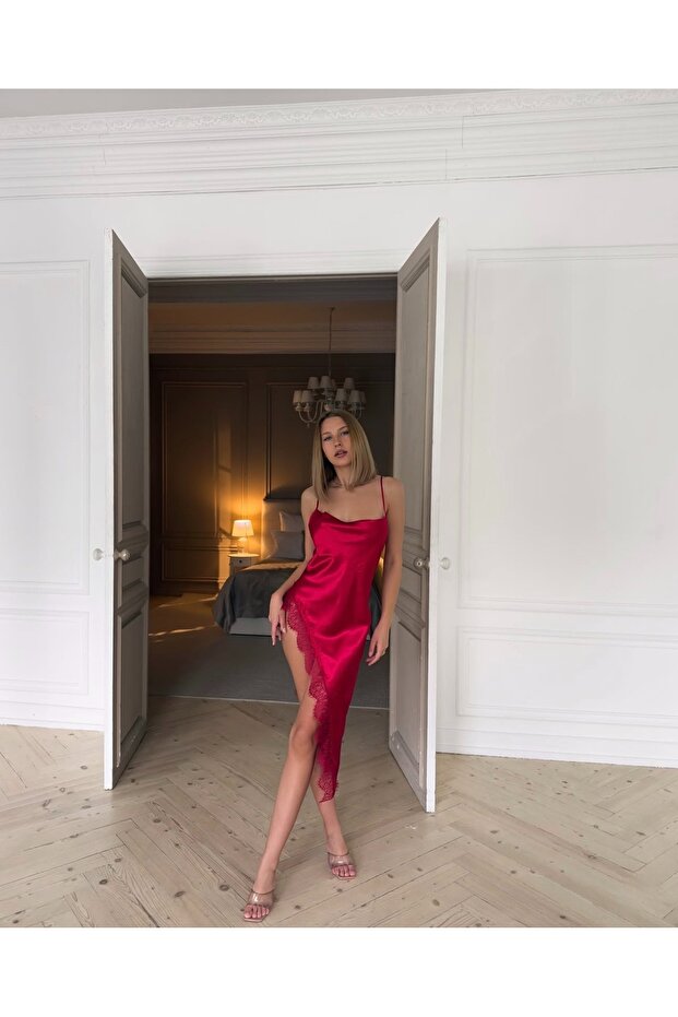 Farah Saten Gecelik - 3