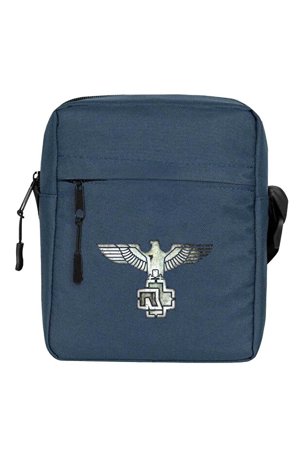 Geantă de umăr Rammstein Eagle Culoare bleumarin - 1