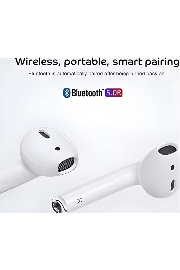 i12 Bluetooth 5.0 Wireless Headphones with Charging Box and Touch Control - 3