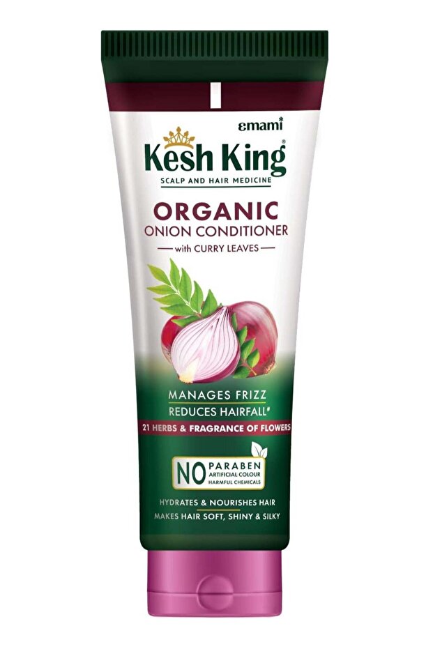Organic Onion Conditioner with Curry Leaves for hydrated and nourished hair 200ml