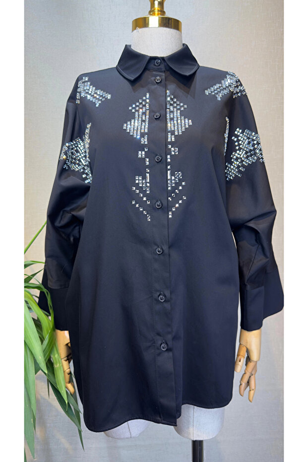 Siyah Renk Tunik - 1