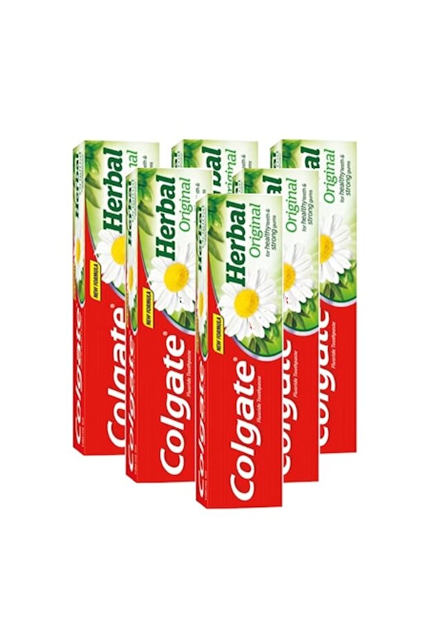 Herbal Classic Toothpaste, 6 x 75 ml - 1
