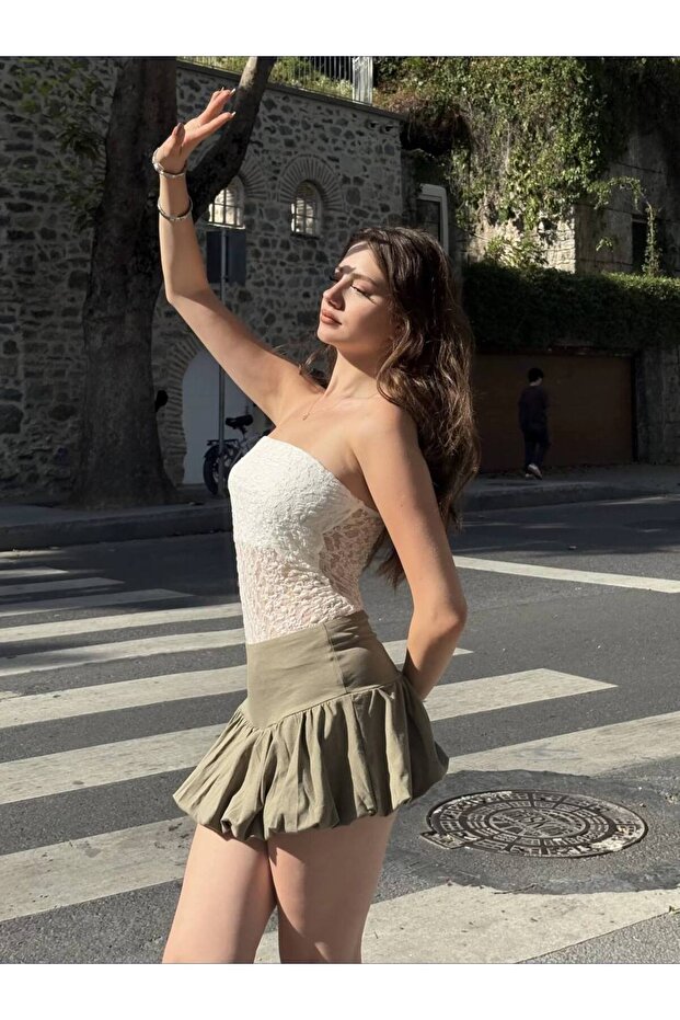 Tenisçi Balon Şort Etek - 2