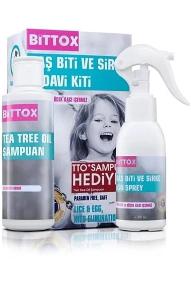 Liva Baş Bi T Sirke Spreyi + Tto Şampuan 100Ml + Bi T Trağı Tedavi Kiti - 1
