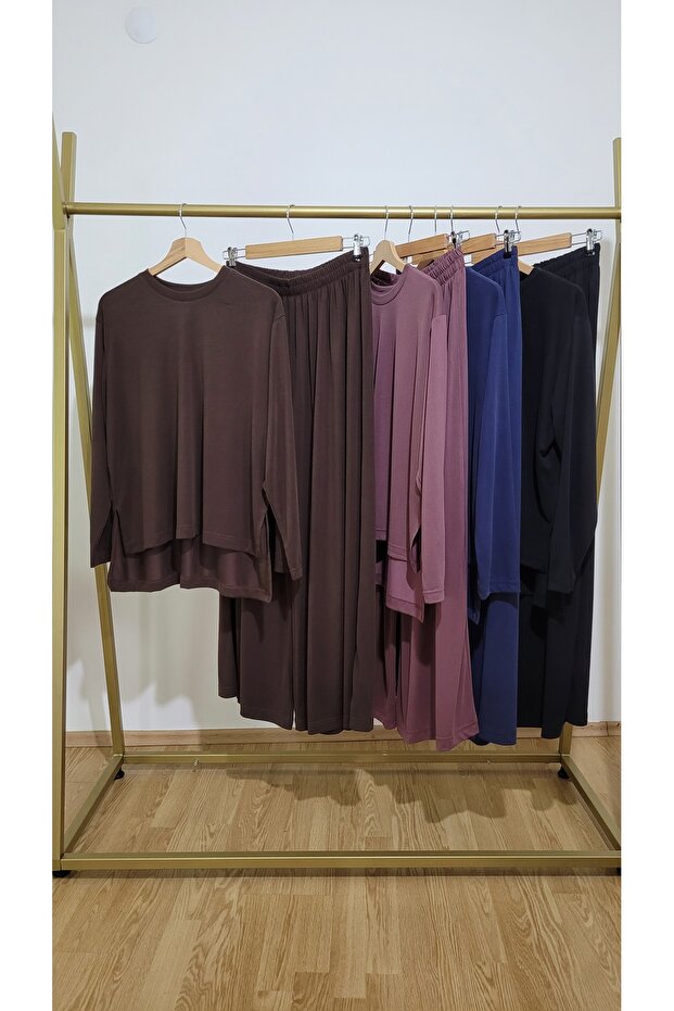 Etek Pantolonlu Takım - 4