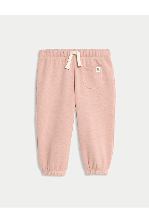 Pamuk Karışımlı Polar Astarlı Jogger Pantolon (0-3 Yaş) - 1