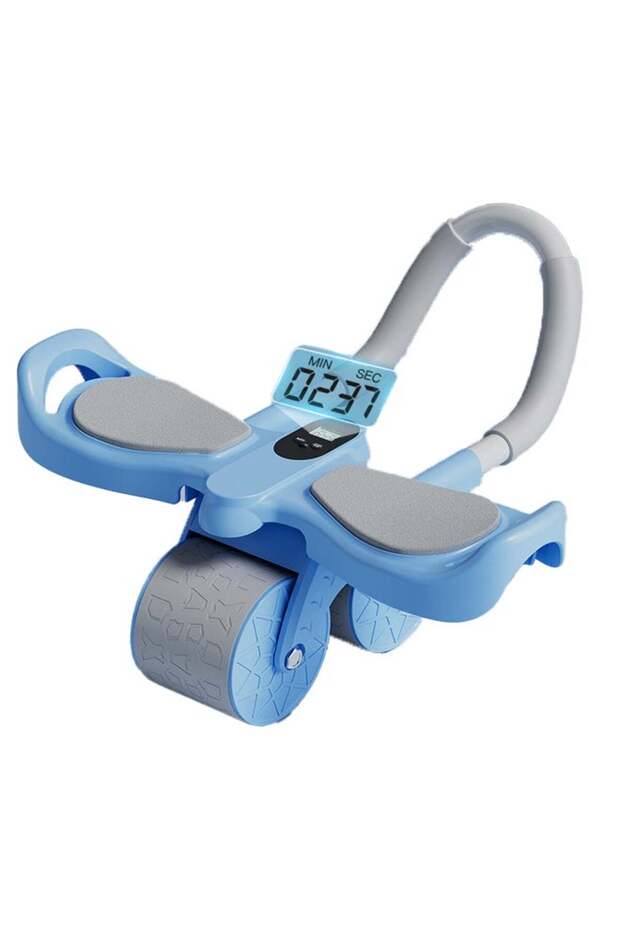 Household Fitness Equipment Abdominal Wheel Automatic Rebound Abdominal Crunch