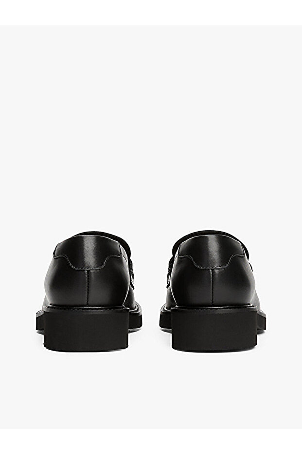 kadın crest squarish toe loafer - 4