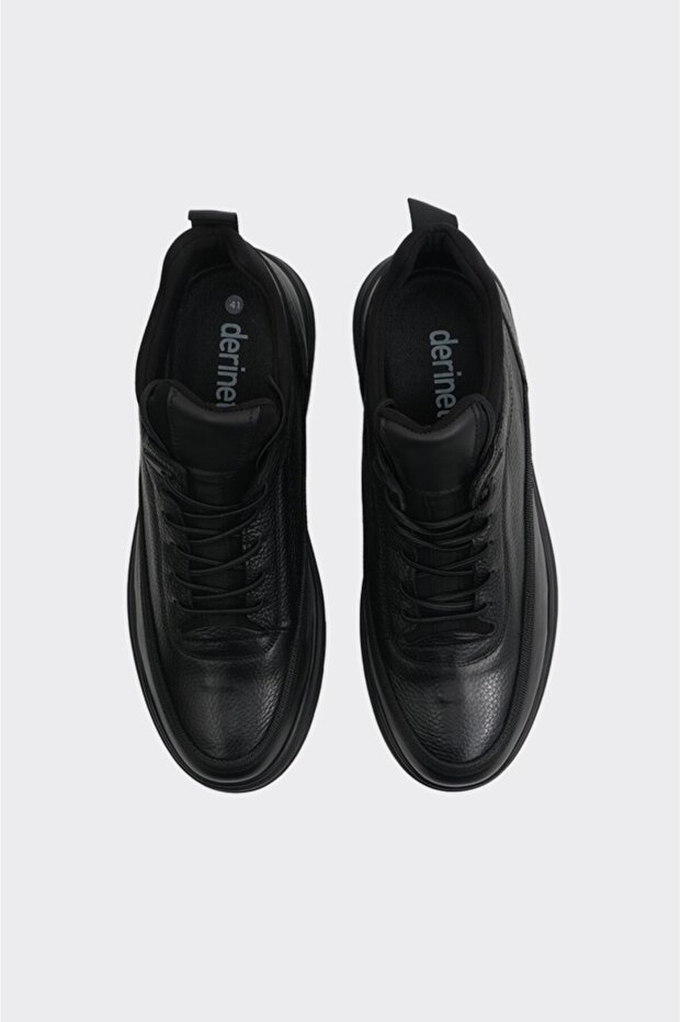 Bağcıklı Hakiki Deri Erkek Bot - 3