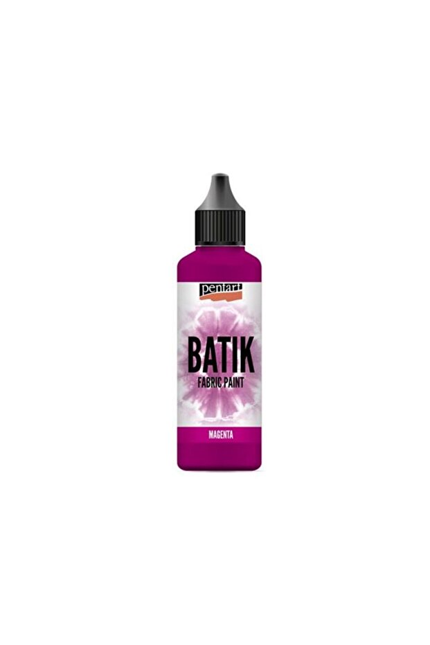 PENTART BATIK FABRIC PAINT MAGENTA 80ML
