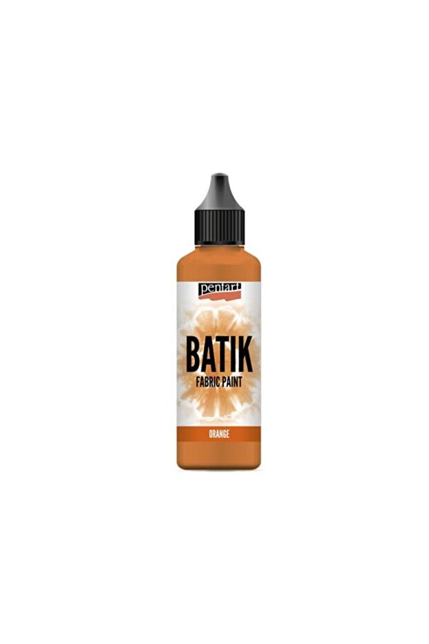 PENTART BATIK FABRIC PAINT ORANGE 80ML