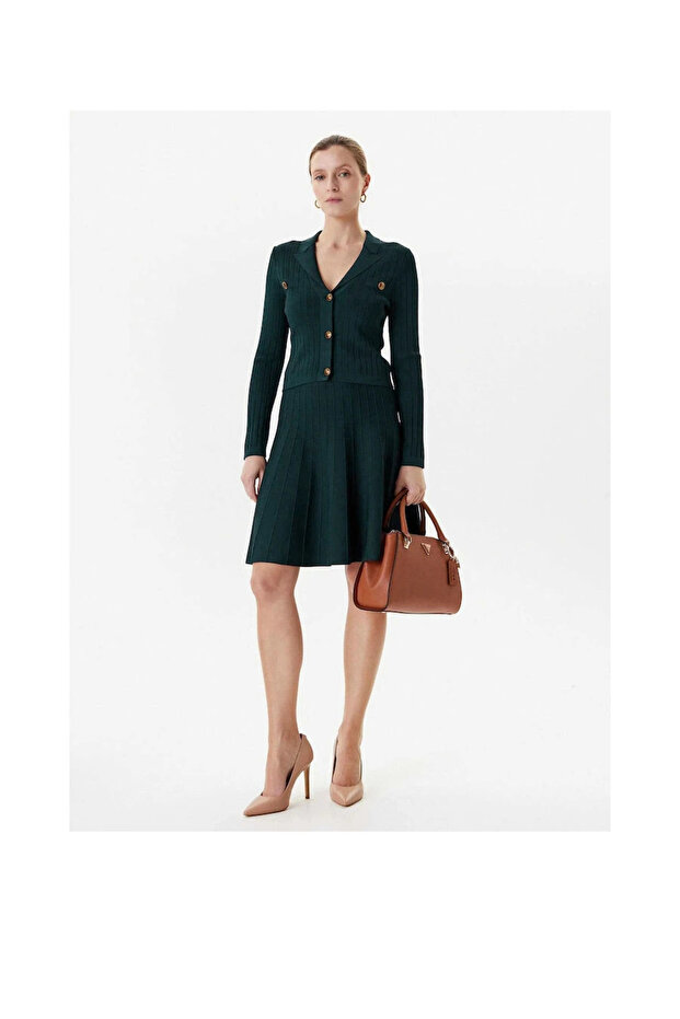 Felicit Kadın Çok Renkli Triko Hırka W5YR11Z0130-A807 - 1