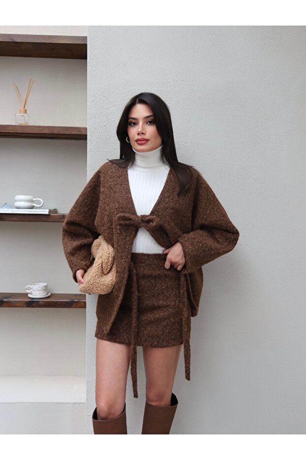 Short Cashmere Skirt