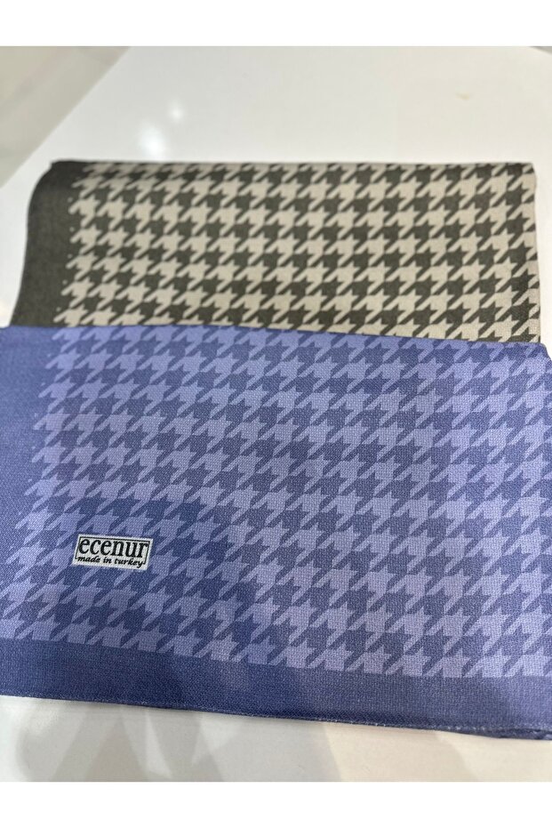 Eșarfă de umăr cu model sezonier - 1