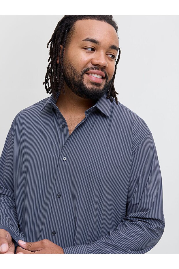 Oberhemd Oberhemd Plus Size - 8