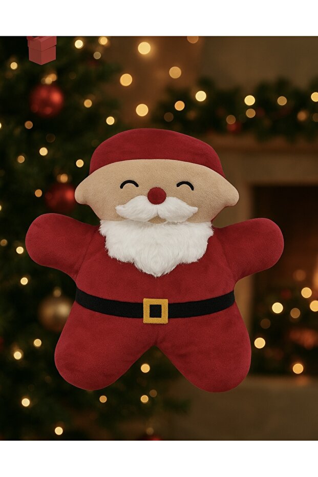 Colorful New Year-Themed Cute Pillows, Featuring Christmas, Pine Trees, Deer, and Snowman Details