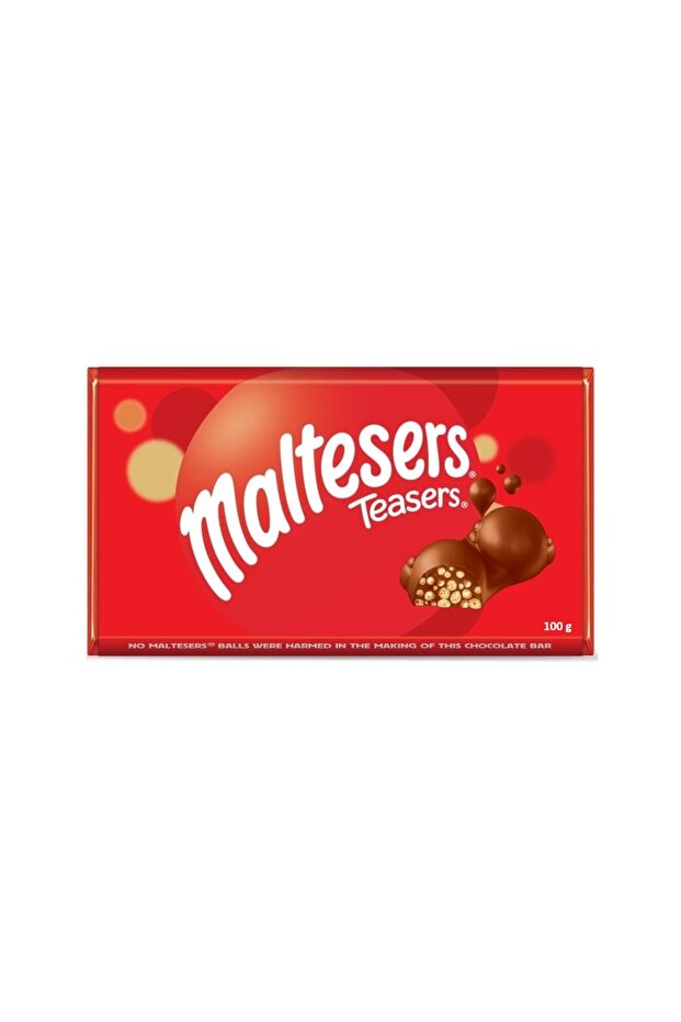 Teasers Bar Chocolate 100 Gr - 1