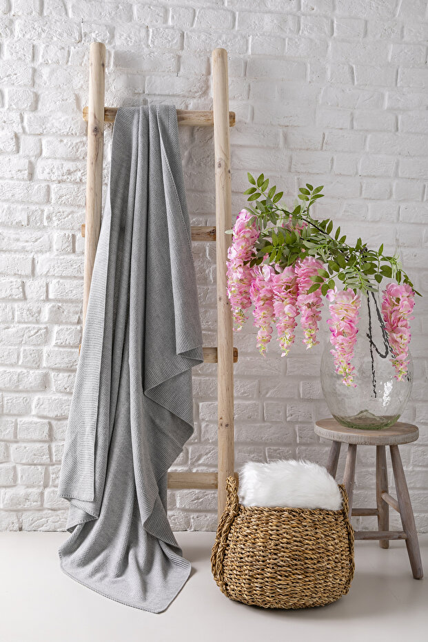 100% Acrylic TV Blanket - Knitted Blanket Rice Knit Knitted TV Blanket Throw Sofa Shawl.