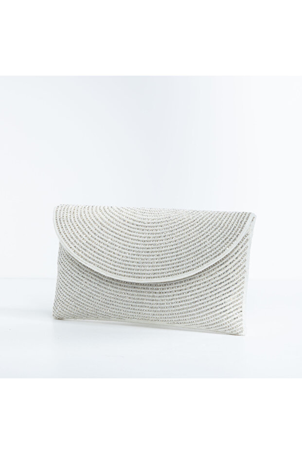 Hania Artisan Luxury Beadwork Women Clutch Bag for Evening Events, Weddings, Party