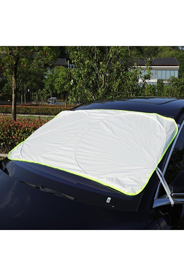 AUTO FAMILY All-Weather Car Windshield, Sun Shade Cover – ((200 X 74 CM))