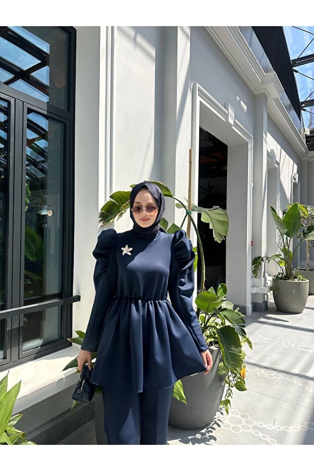 Elena Takım Lacivert - 4