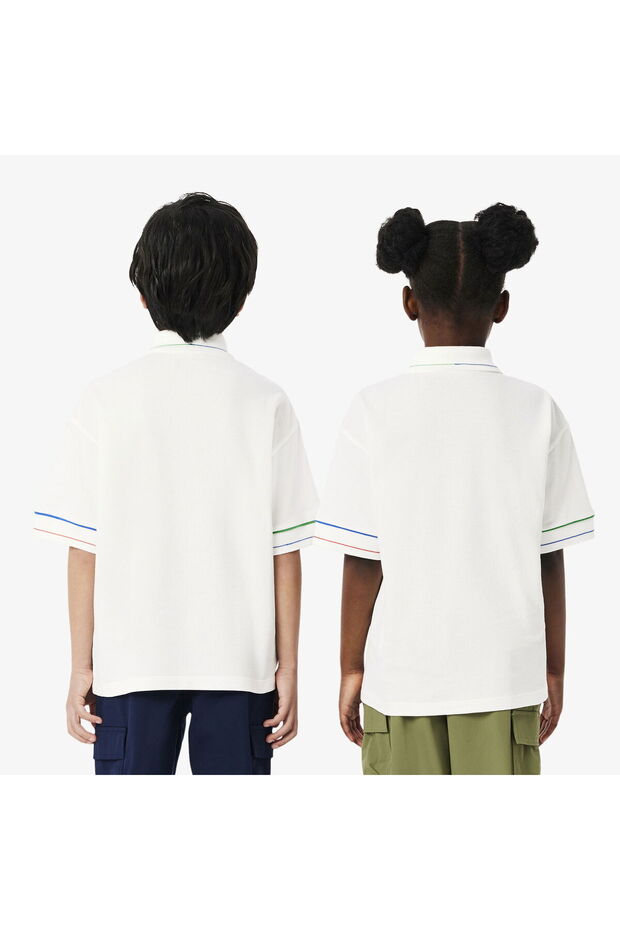 Çocuk Beyaz Polo - 3