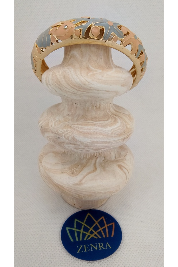 Mineli kelepçe bileklik farklı renklerde - 2