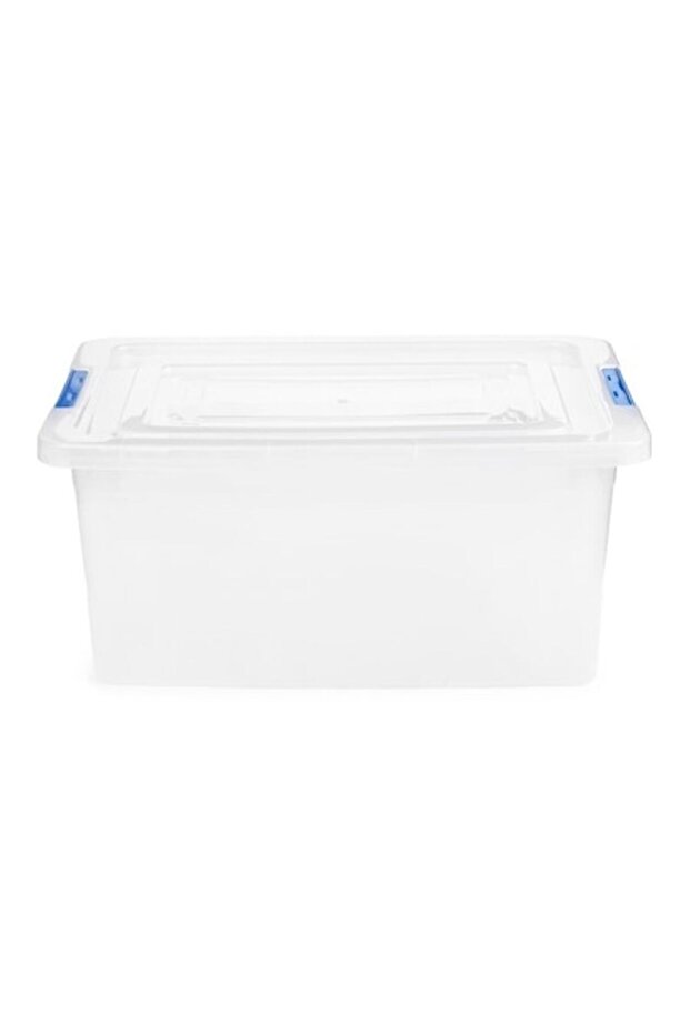 Universal Box Antbro® Plastic, Rectangular, Transparent, with Handles, 25 L - 1