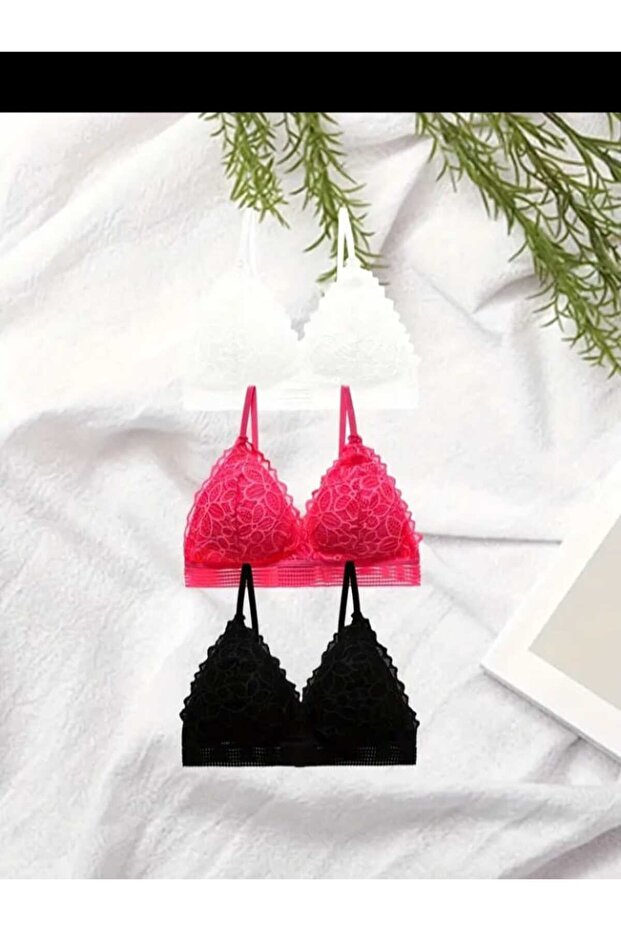 ÜÇGEN DANTELLİ SUTYEN - 2