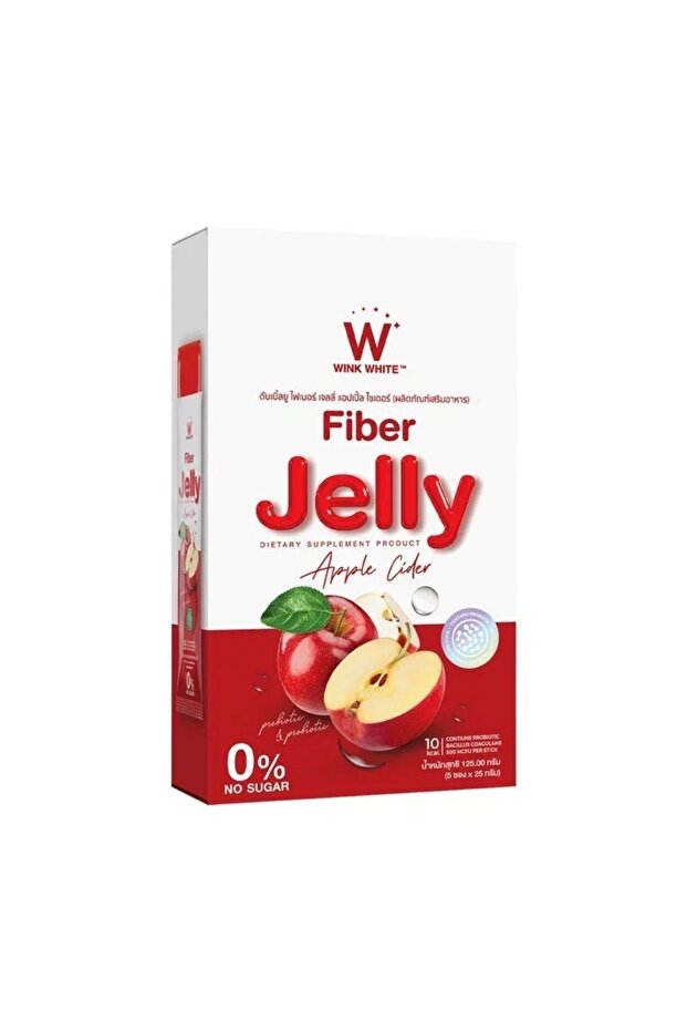 Wink White Jelly Apple Cider Detoxing - 25g x 5