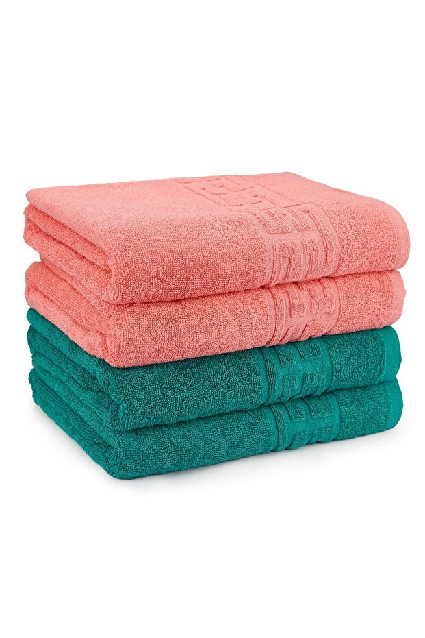 Set 4 Prosoape 100% Bumbac - 1