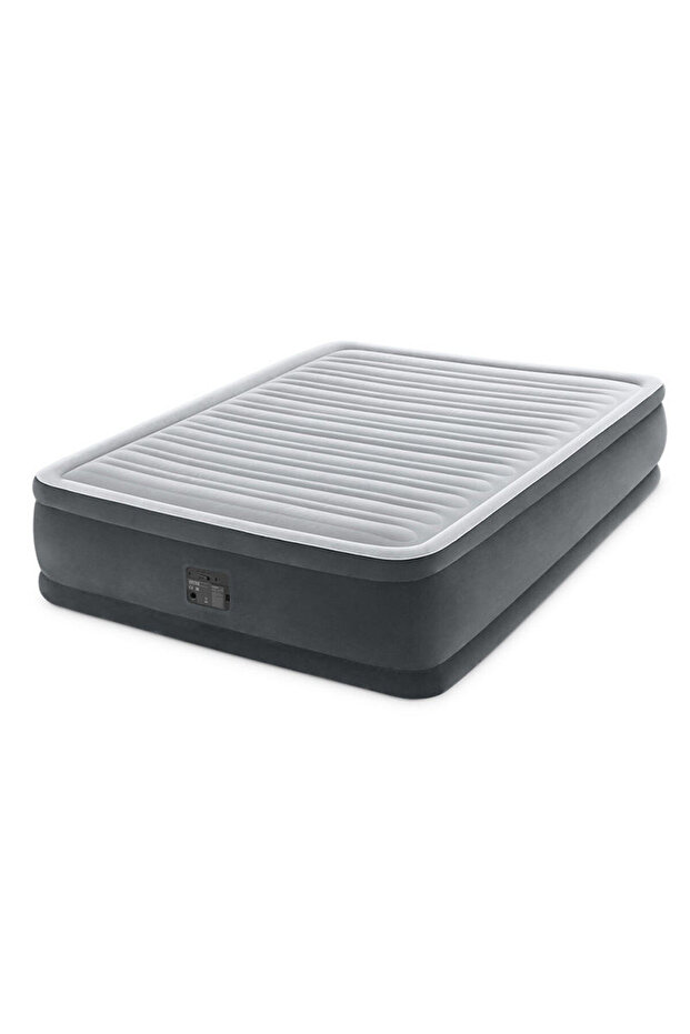INTEX 64414 Queen Dura-Beam Series Elevated Airbed with Built-In Pump
