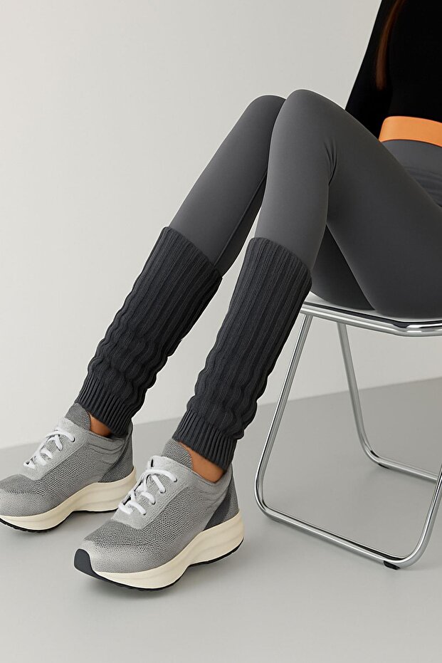 Basic Kalın Pamuk İçerikli Tozluk - 4