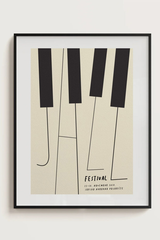 Poster - Jazz Piano