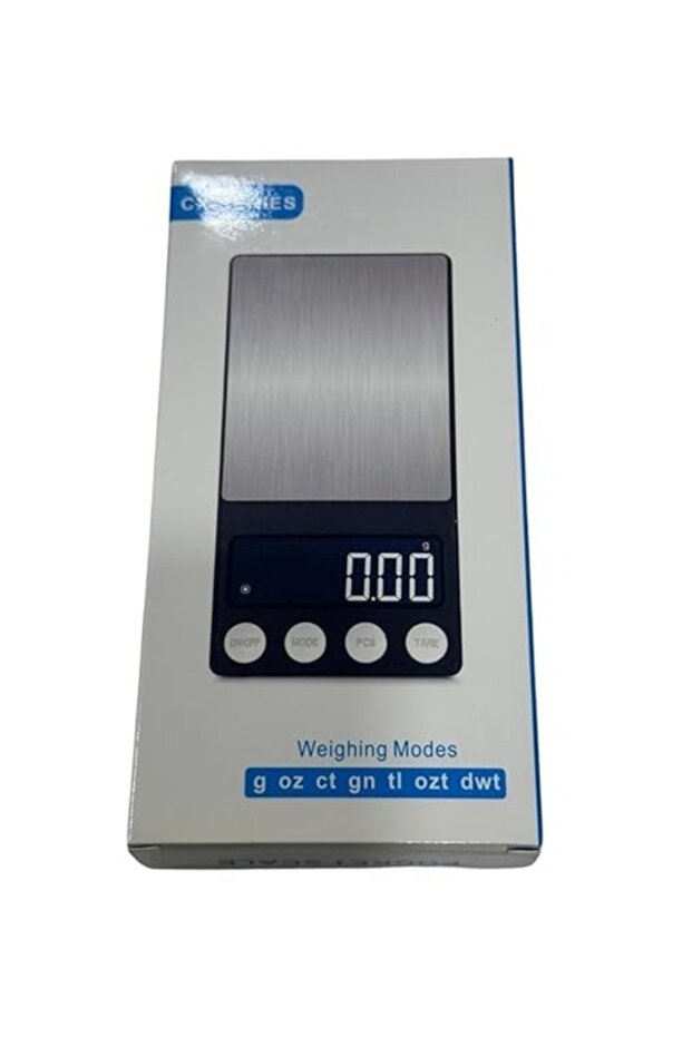 Digital Mini Scale CX-Series, Multi-Mode Weighing (g/oz/ct/gn/tl/ozt/dwt), LCD Display - 1