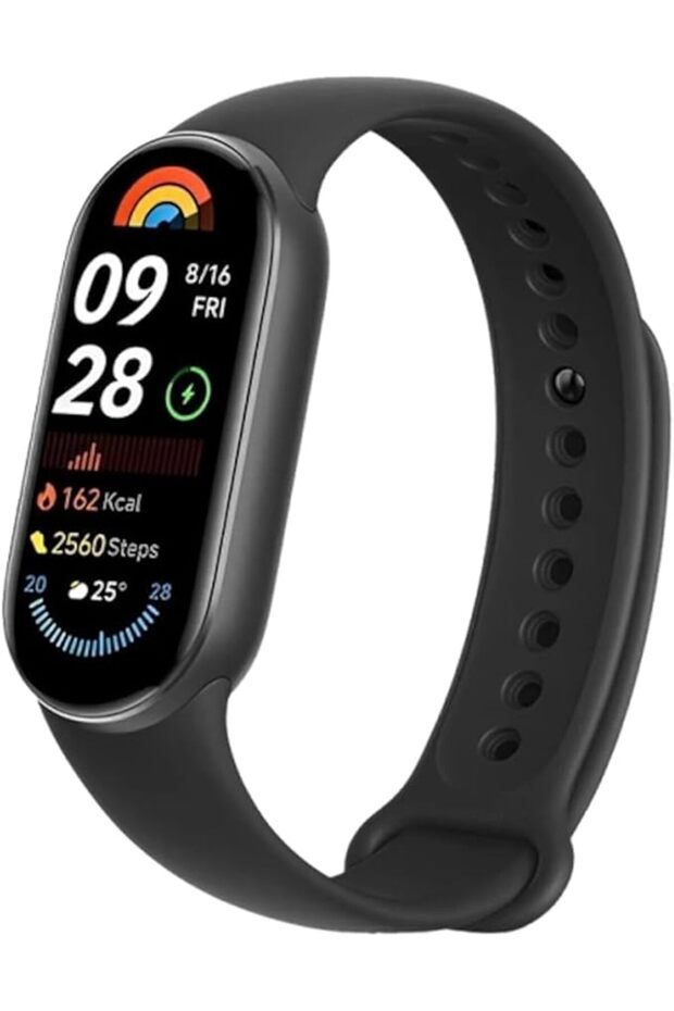 Smart Band 9 Midnight Black | 1.62'' AMOLED display | Touchscreen, Multisport Tracker, Activity Trac
