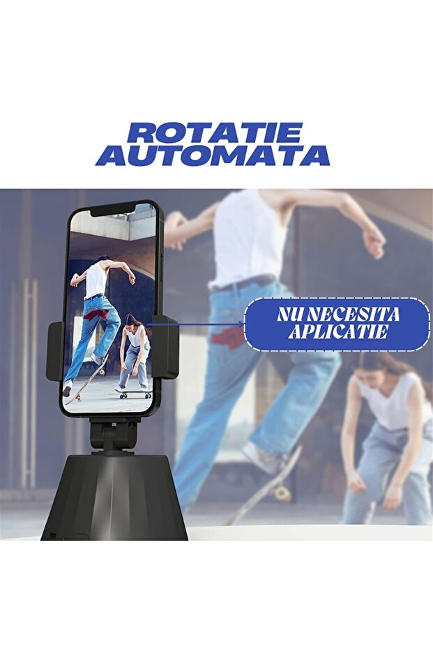 ContentFlow Creator 360 Rotating Support, Advanced Technology, Black - 2